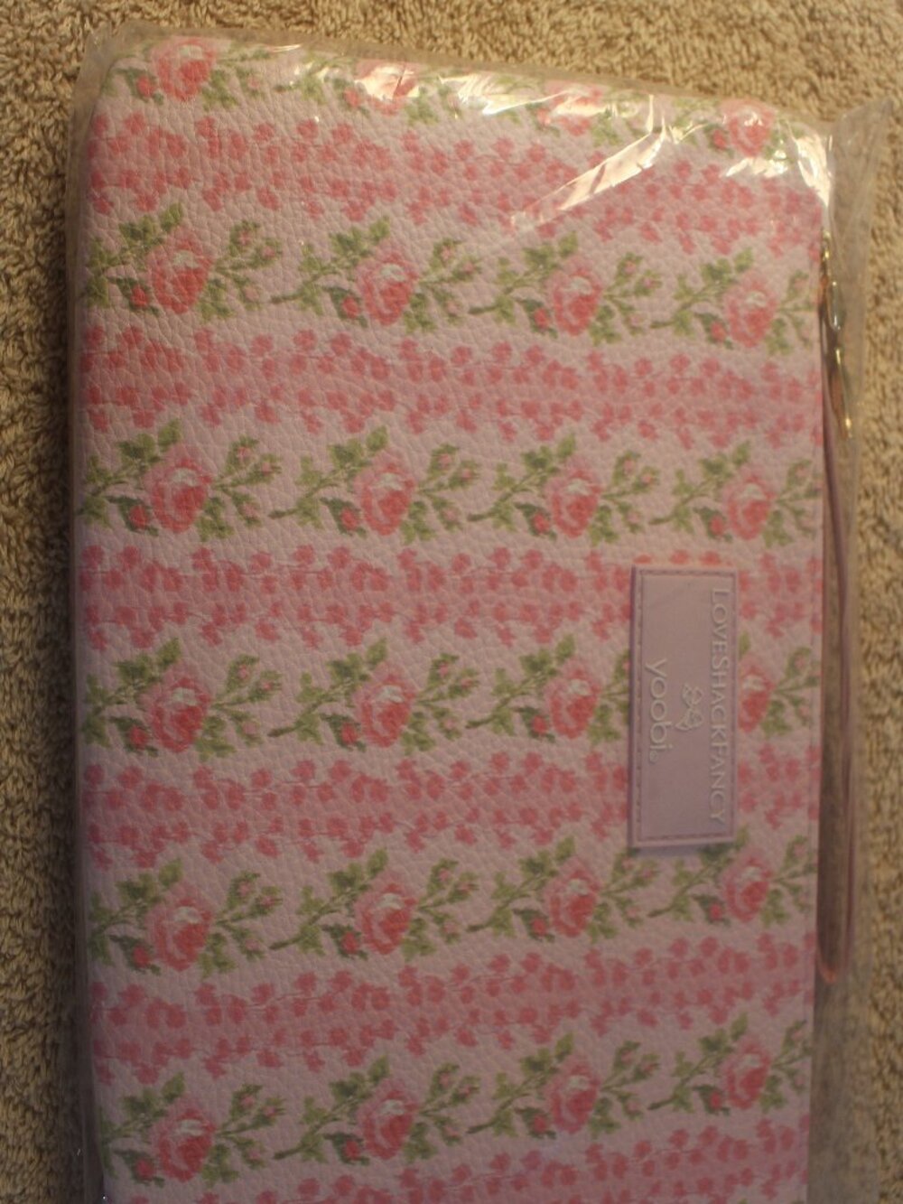 LoveShackFancy x Yoobi Floral Pouch